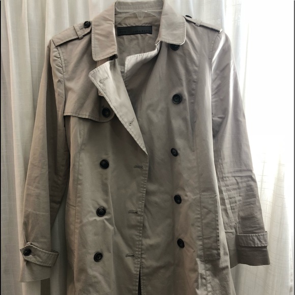 trench zara basic